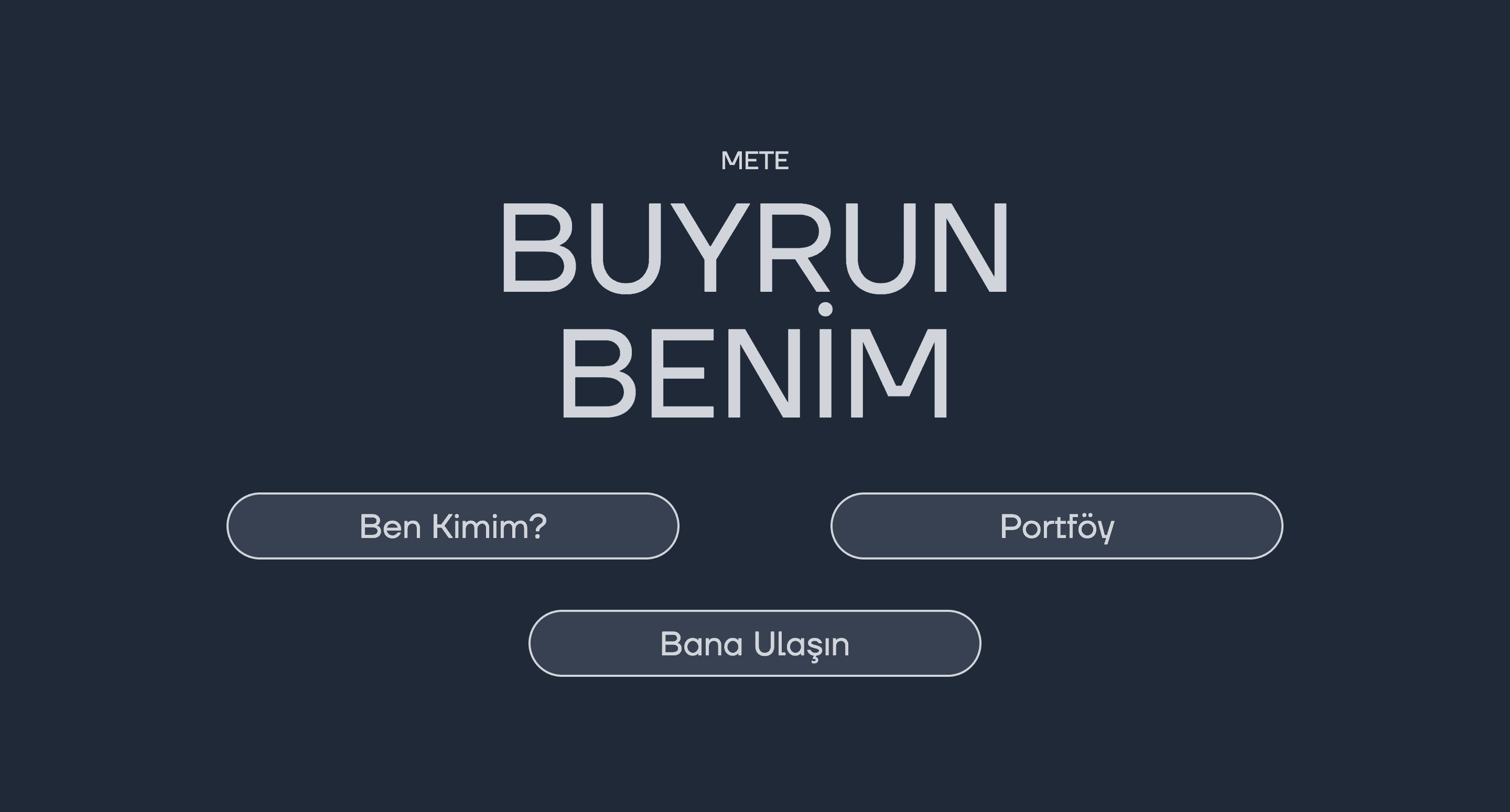 Website Project: Portfolio banner
