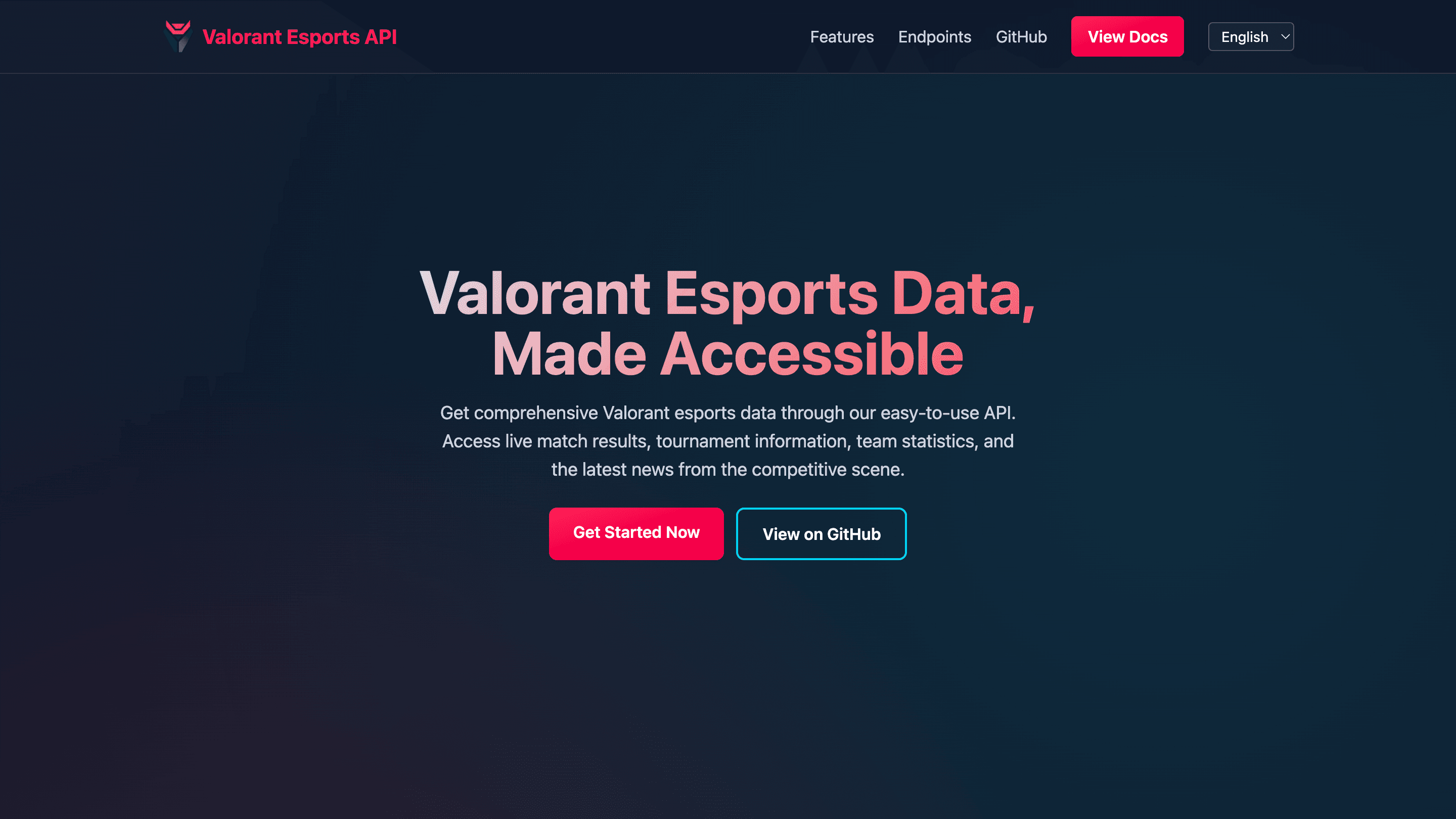 VLR.GG Unofficial API banner